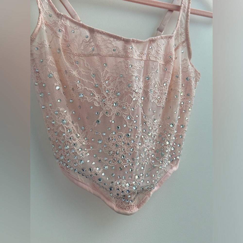 BNWT | Victoria’s Secret Sugar-Coated Rhinestone Corset Top - Picture 6 of 10